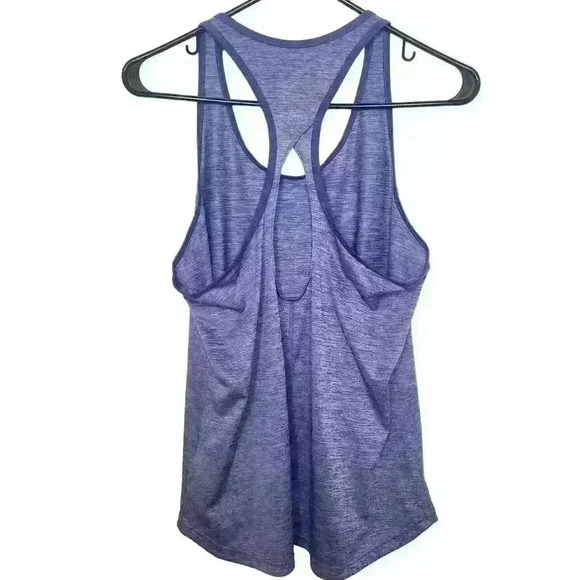 Adidas climalite women's purple racerback tank size large - Picture 2 of 9